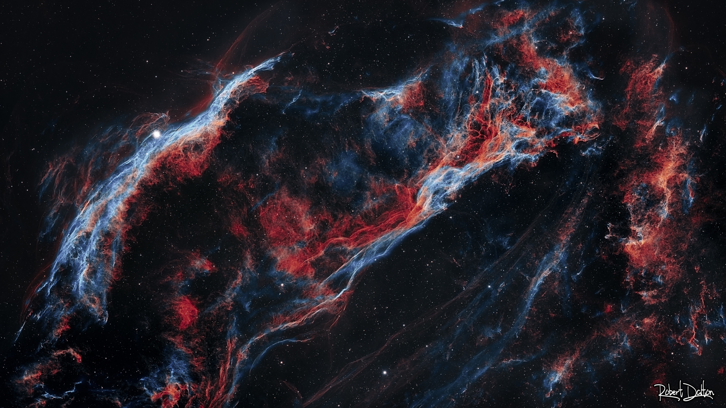 Der Schleiernebel (NGC-6960)