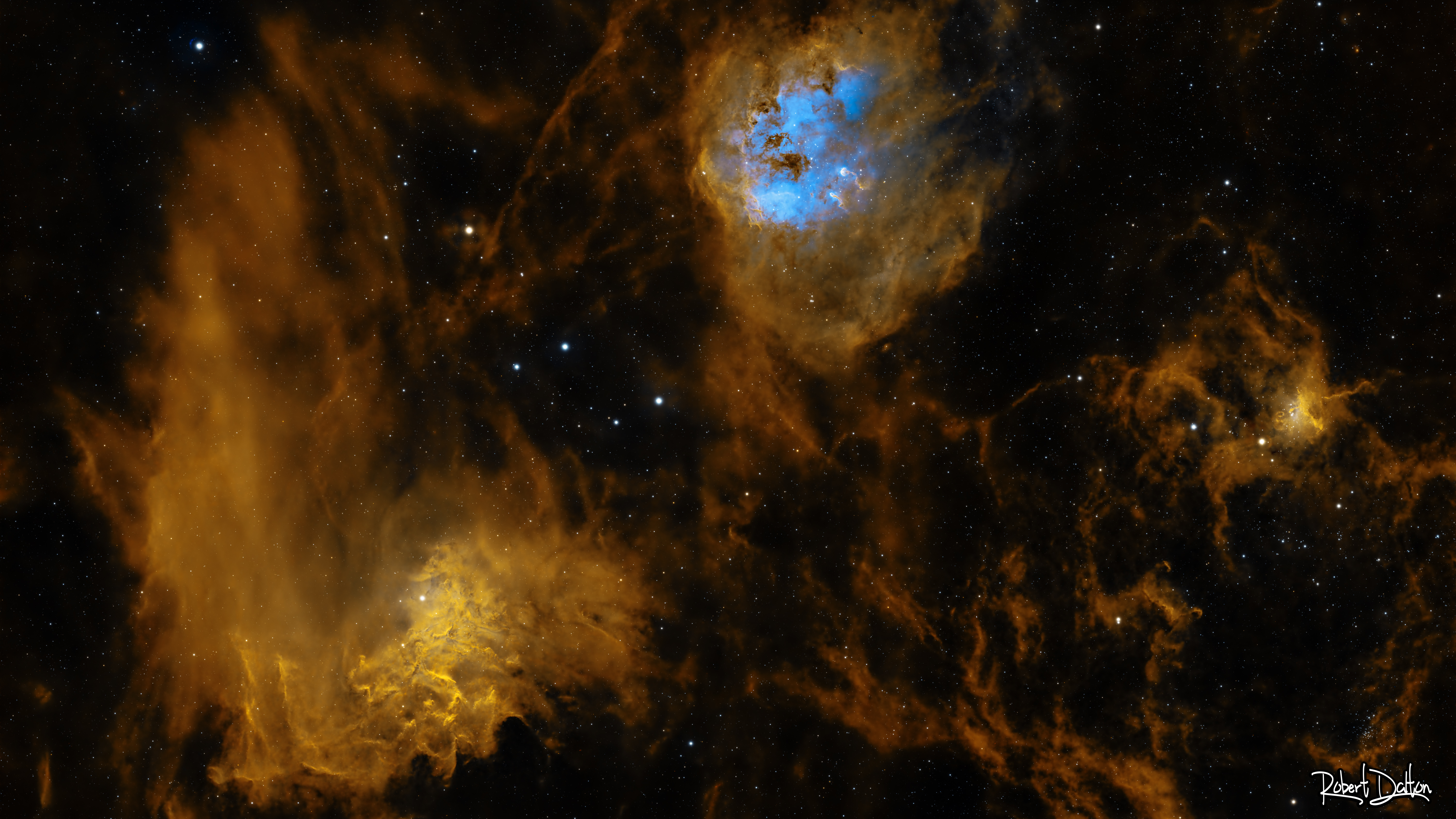 IC 405 und IC 410
