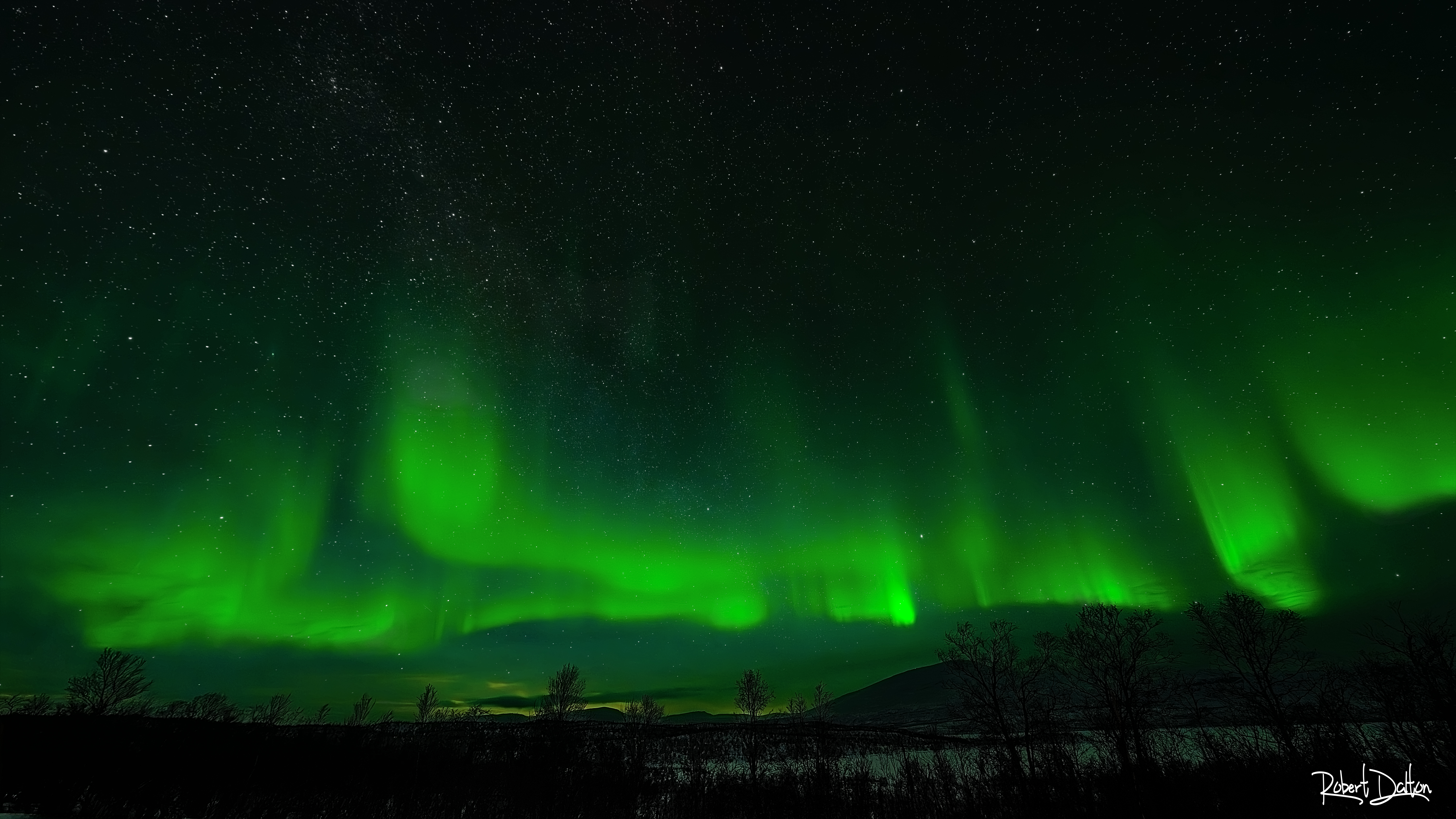 Auroras in Abisko, Sweden