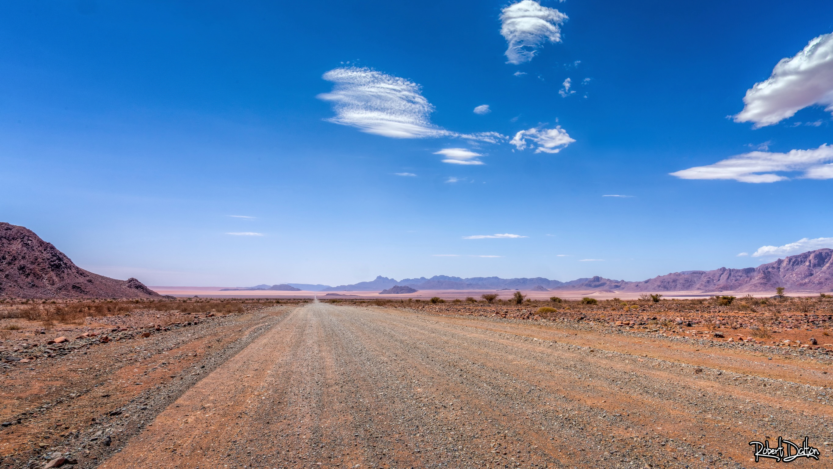 Eine Straße wie ich sie mag.