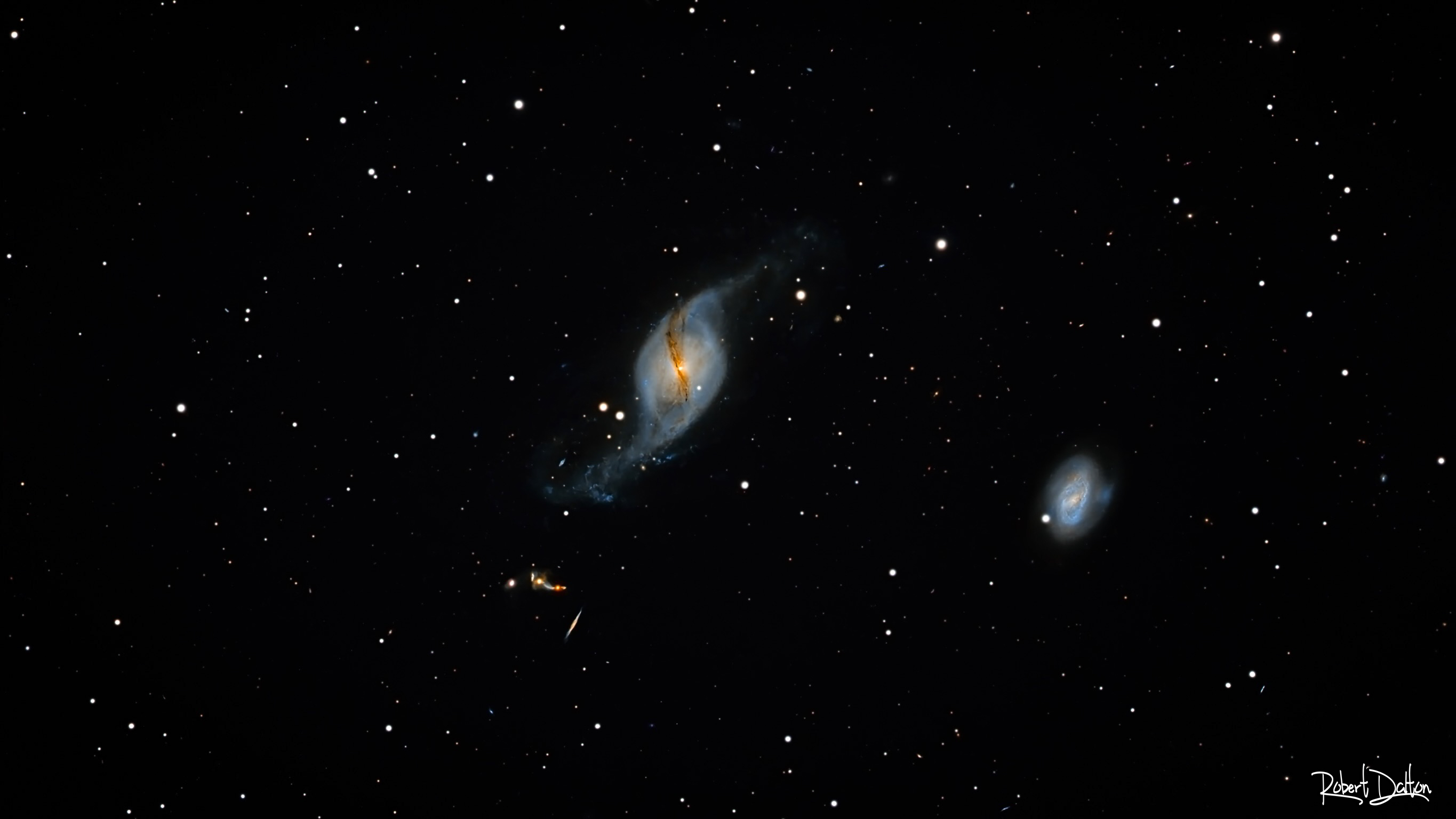 Die eigenartige Galaxie (NGC-3718)