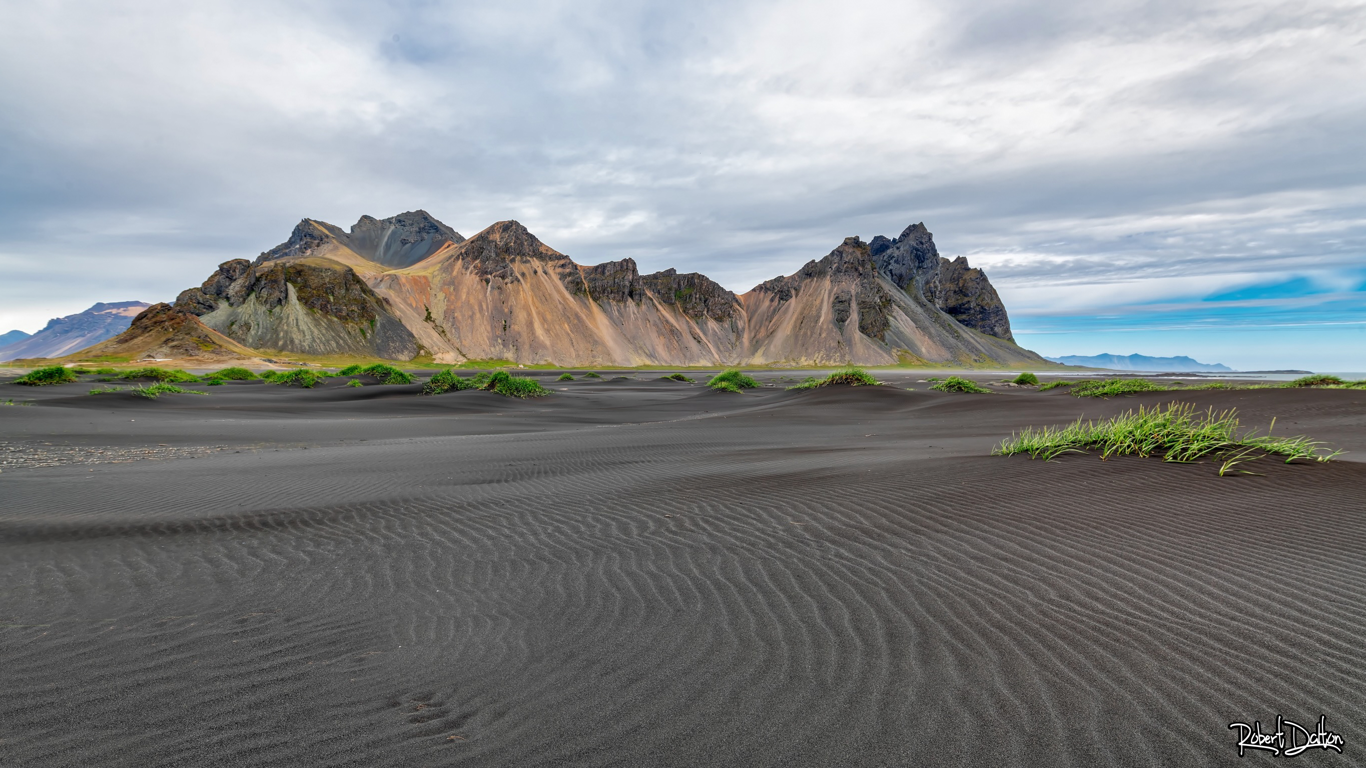 Vestrahorn Schwarz-Sand