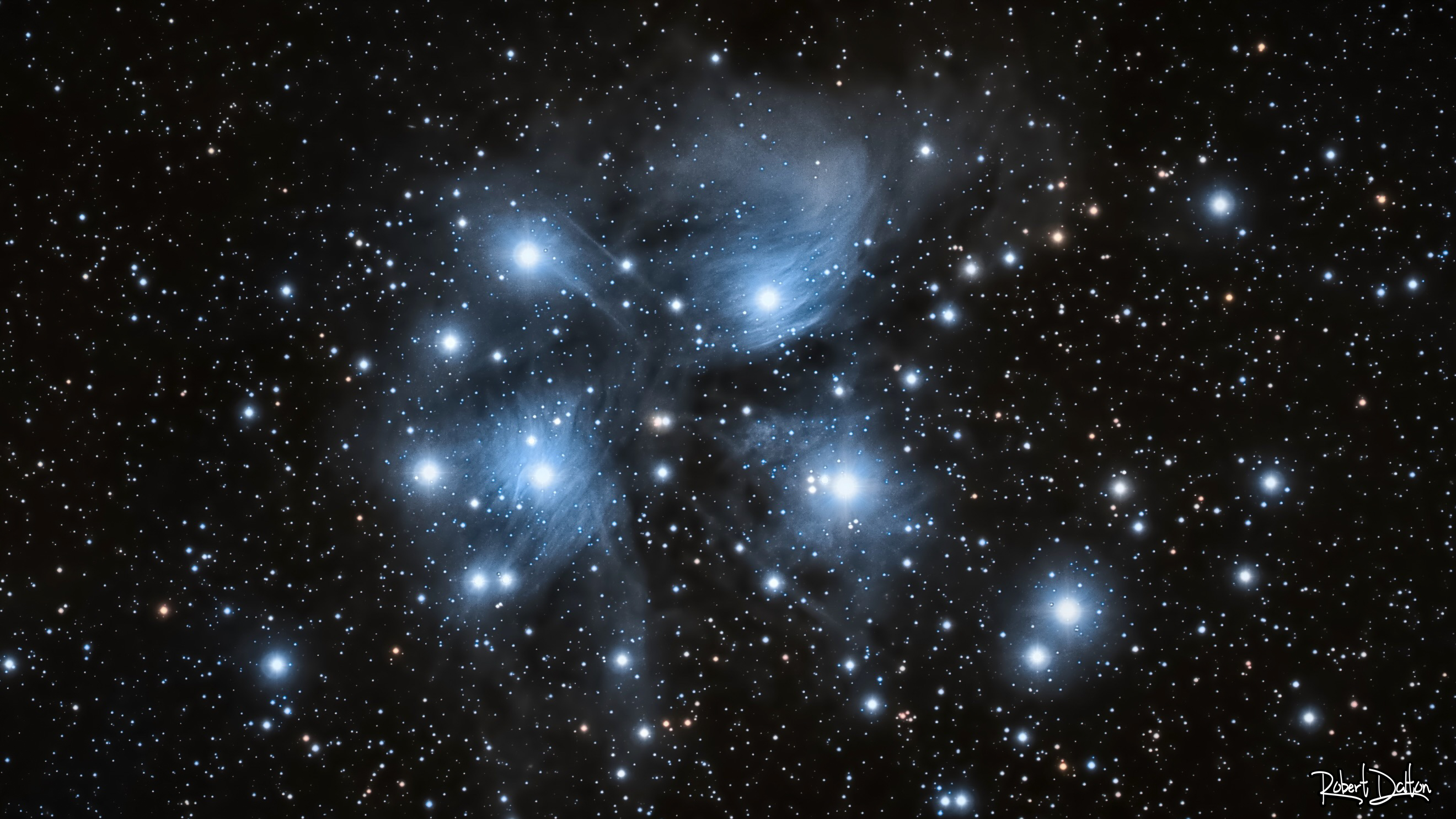 M45 (Plejaden) Sieben Schwestern