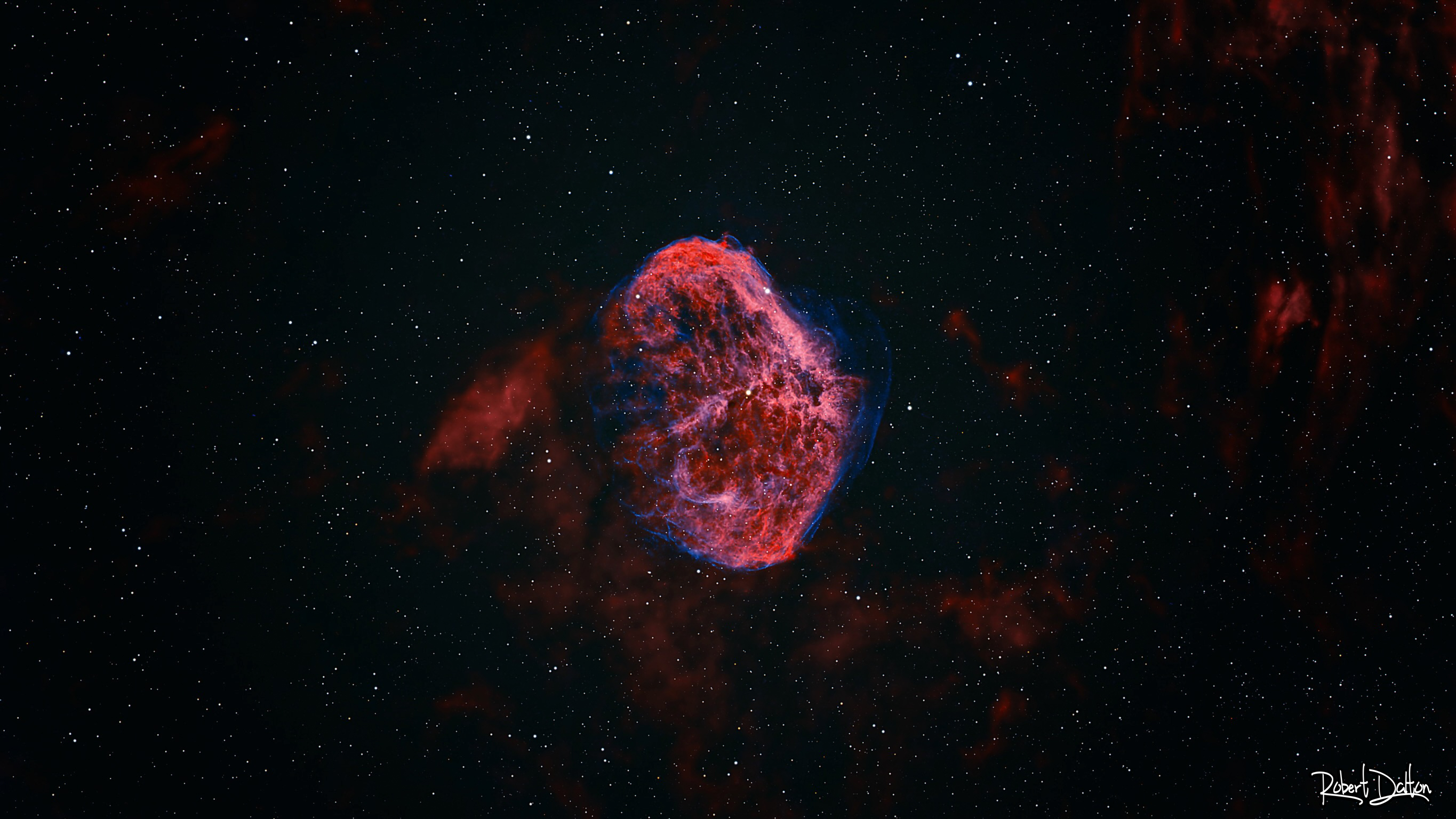 Der Crescent Nebel (NGC-6888)