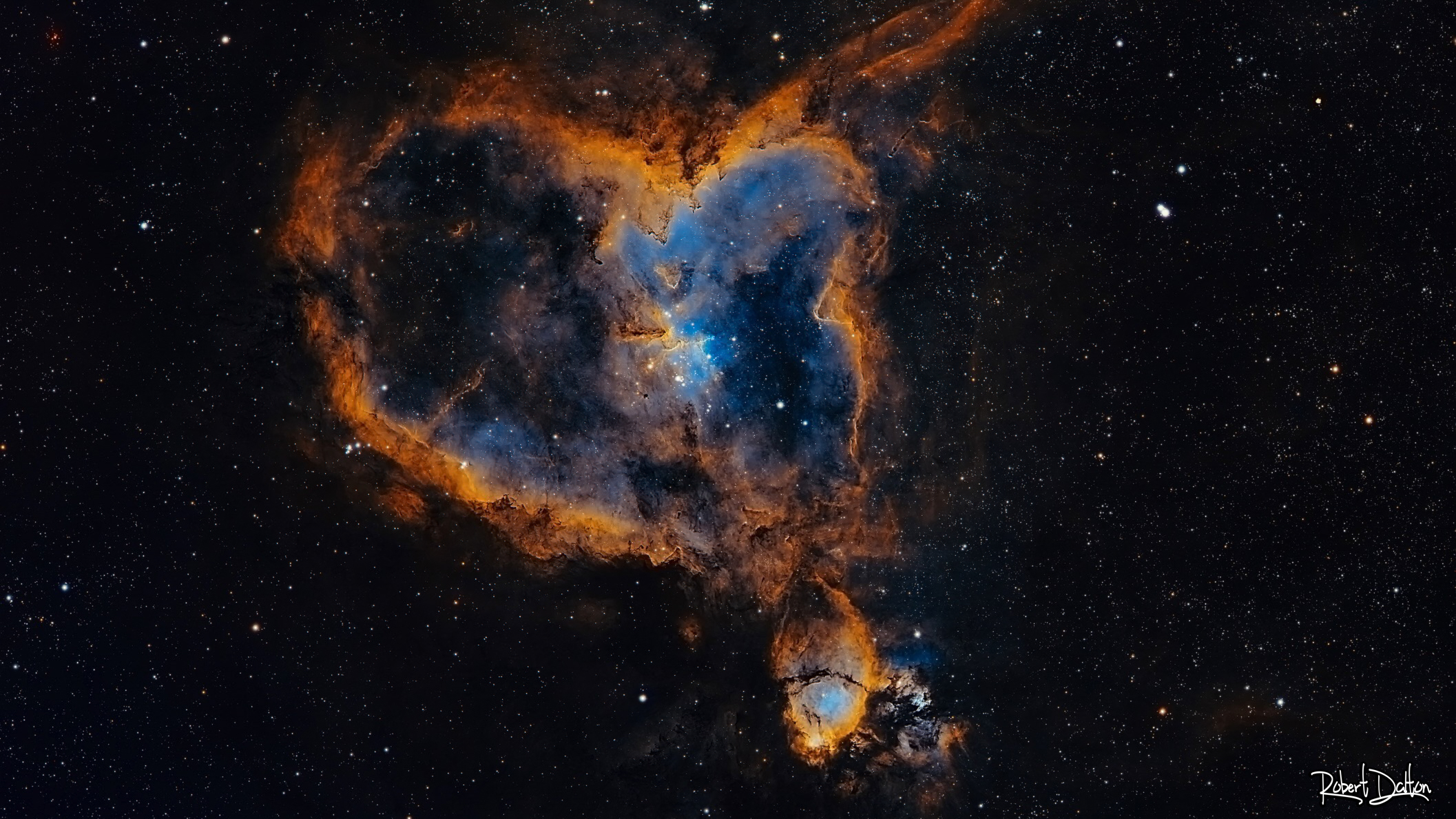 Herz und Fischkopf Nebel (IC-1805+NGC-896)