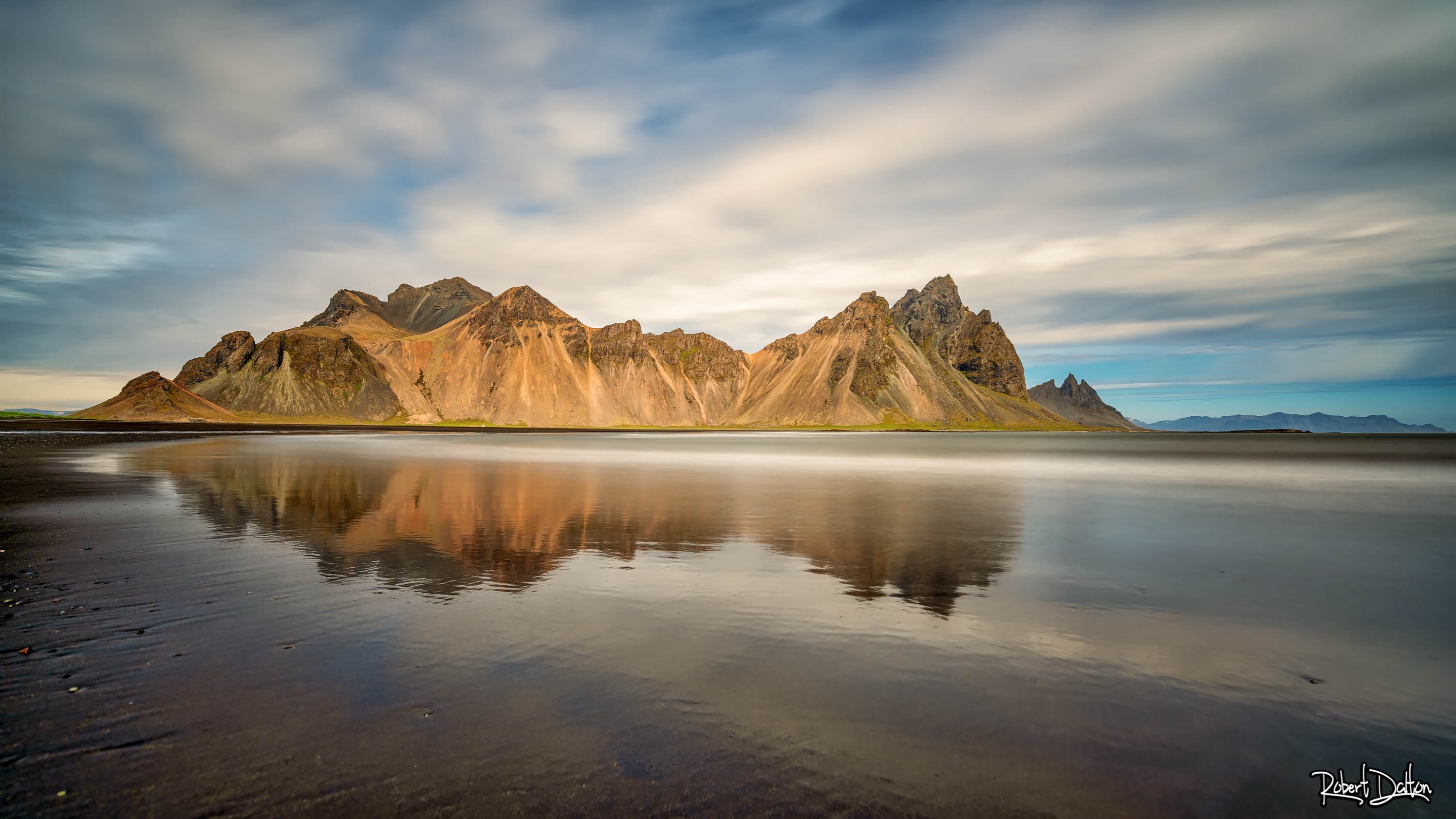 Vestrahorn Spiegel-Bild