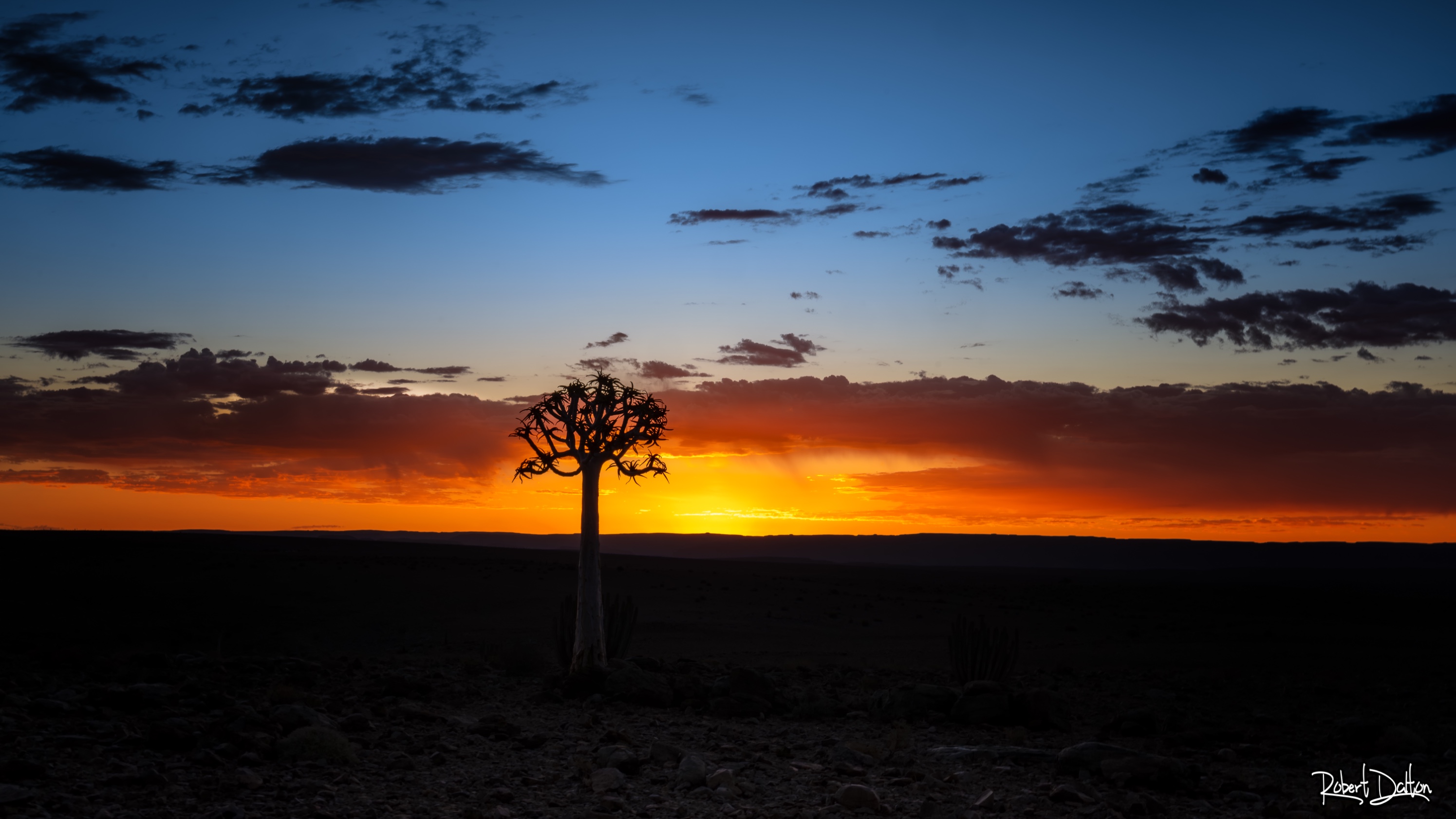 Sonnenuntergang im Fischfluss-Canyon
